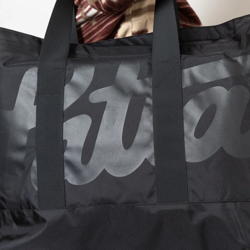 Patta Oversized Tote Bag Black-4