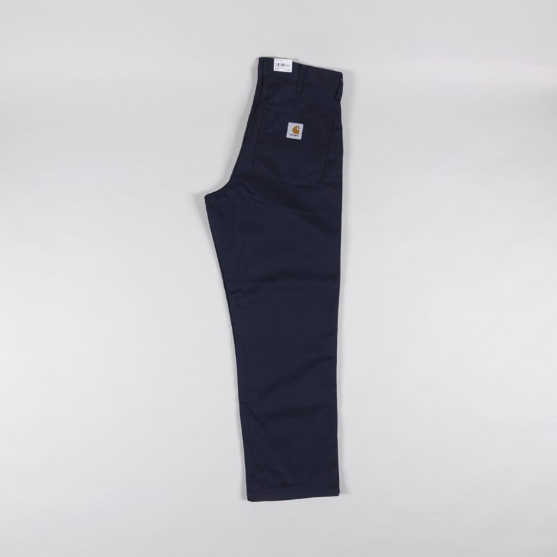 Carhartt WIP Simple Pant Dark Navy Rinsed Denison Twill-2