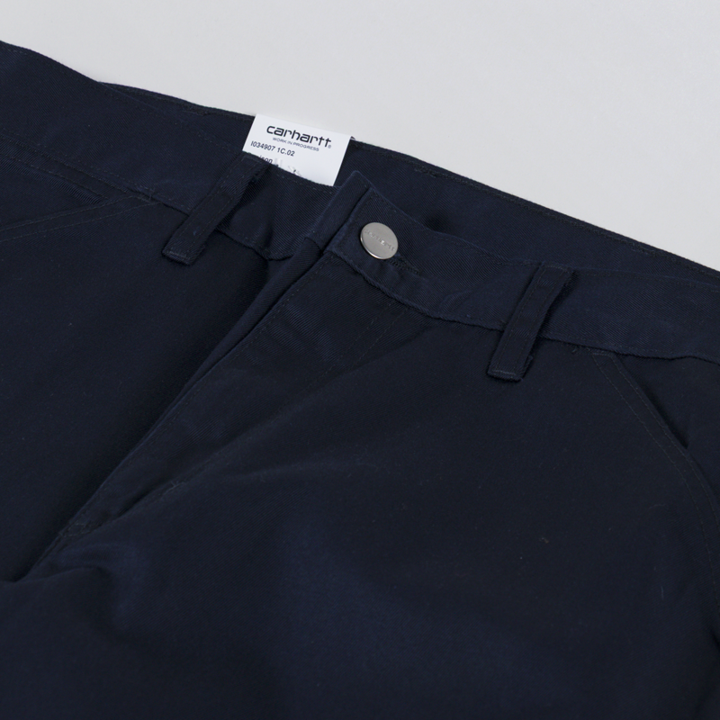 Carhartt WIP Simple Pant Dark Navy Rinsed Denison Twill-8