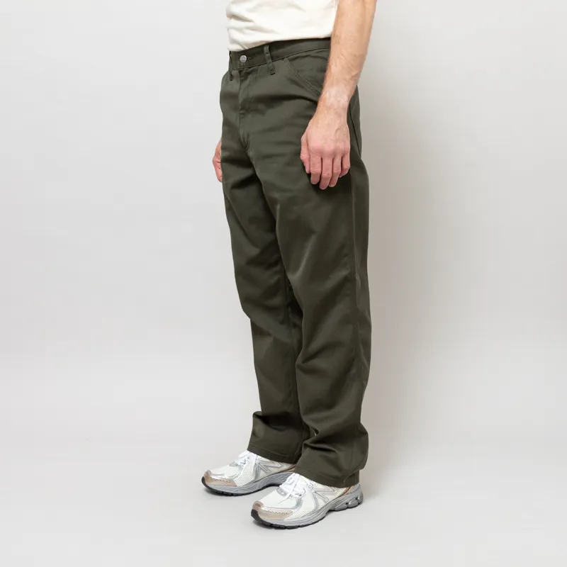 Carhartt WIP Simple Pant Cypress Rinsed Denison Twill-1