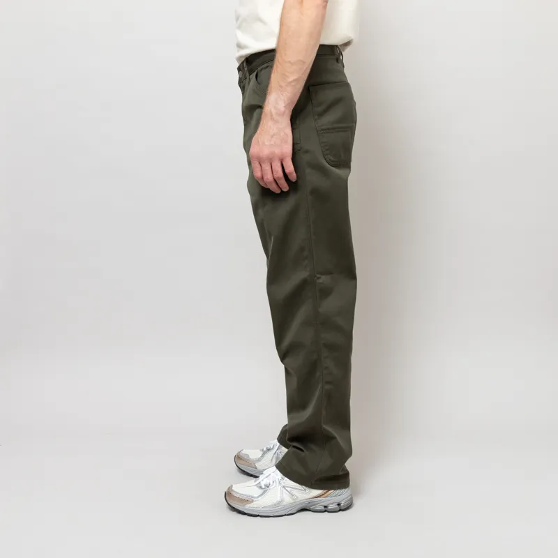 Carhartt WIP Simple Pant Cypress Rinsed Denison Twill-2