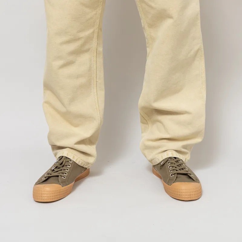 Carhartt WIP Single Knee Pant Dusty H Brown Chalk Wash-12