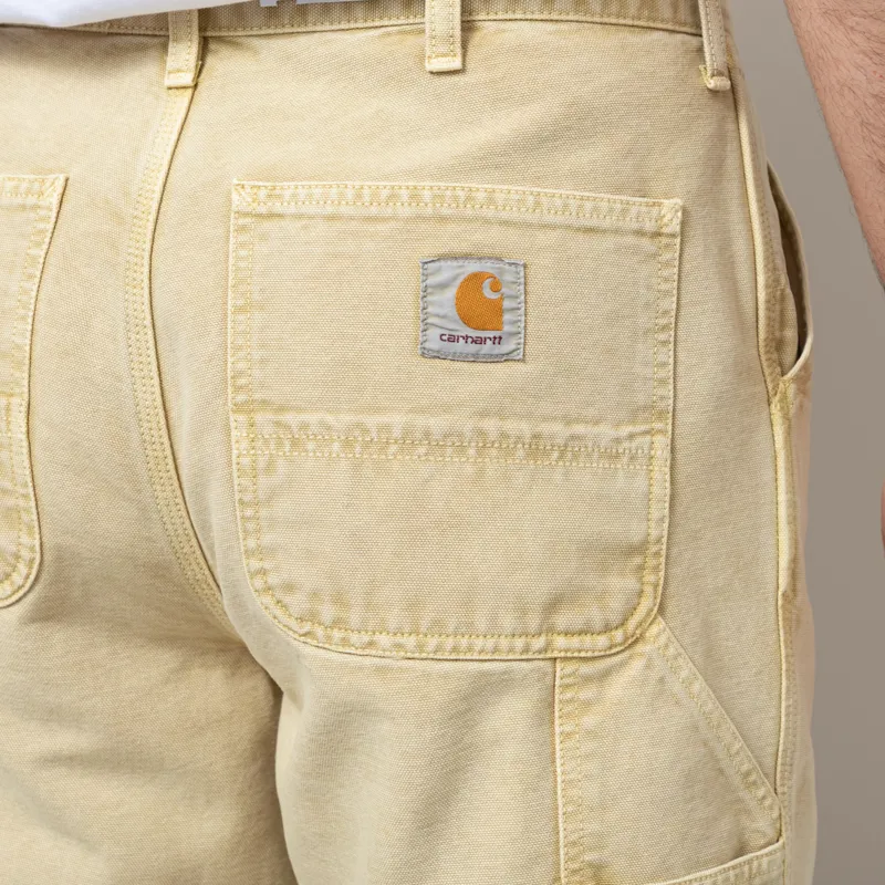 Carhartt WIP Single Knee Pant Dusty H Brown Chalk Wash-5