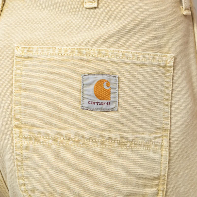 Carhartt WIP Single Knee Pant Dusty H Brown Chalk Wash-8