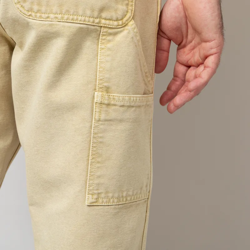 Carhartt WIP Single Knee Pant Dusty H Brown Chalk Wash-7