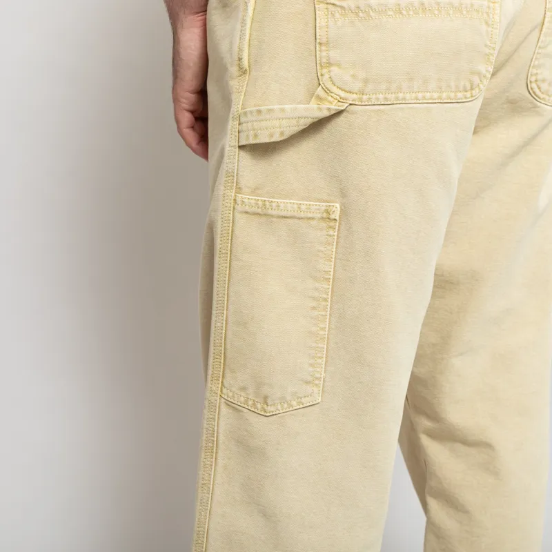Carhartt WIP Single Knee Pant Dusty H Brown Chalk Wash-6