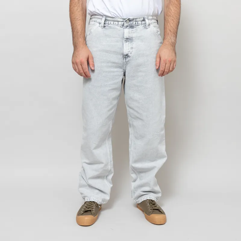 Carhartt WIP Single Knee Pant Black Chalk Wash
