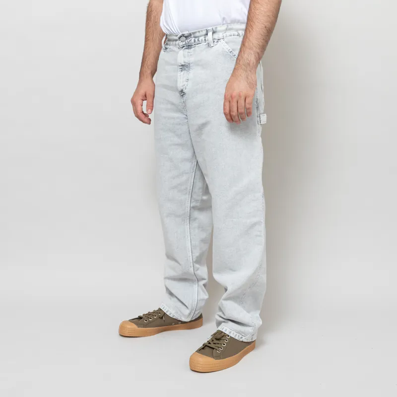 Carhartt WIP Single Knee Pant Black Chalk Wash-2