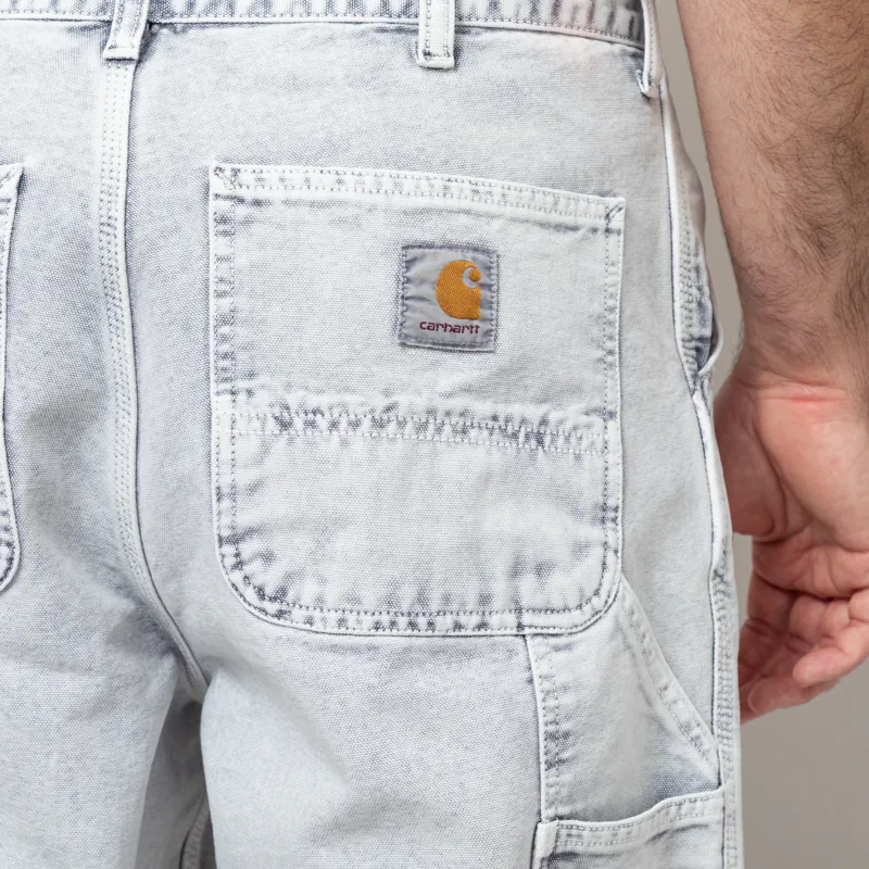 Carhartt WIP Single Knee Pant Black Chalk Wash-5