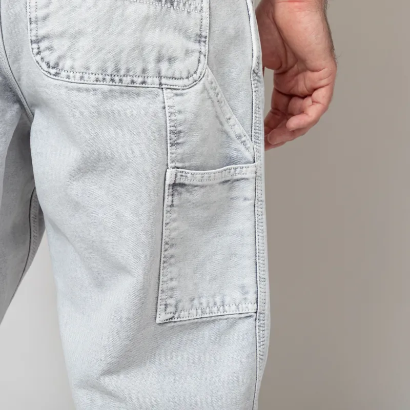 Carhartt WIP Single Knee Pant Black Chalk Wash-8