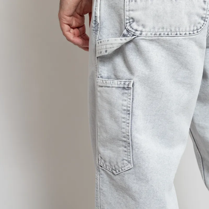 Carhartt WIP Single Knee Pant Black Chalk Wash-7