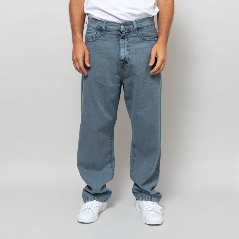 Carhartt WIP Landon Pant Black Blue Fog Garment Dyed