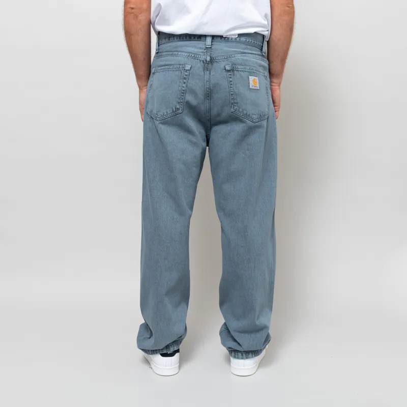 Carhartt WIP Landon Pant Black Blue Fog Garment Dyed-3