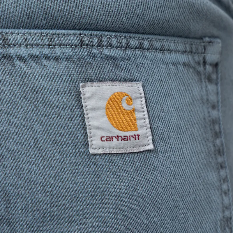 Carhartt WIP Landon Pant Black Blue Fog Garment Dyed-6