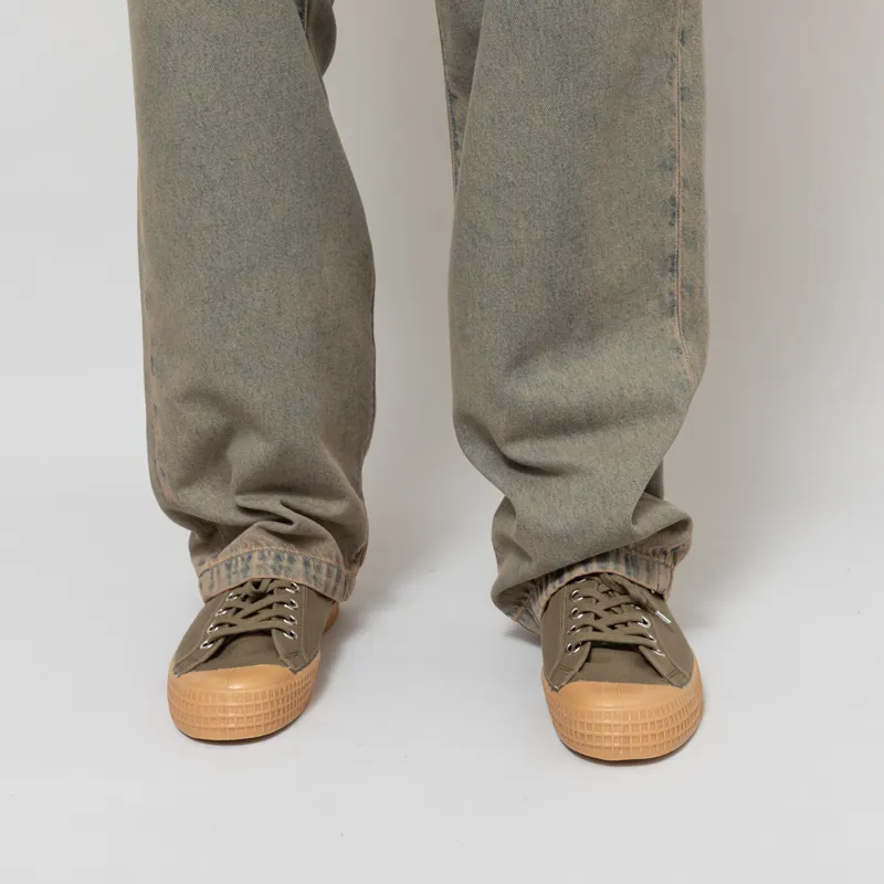 Carhartt WIP Landon Pant Blue Leather Garment Dyed-10