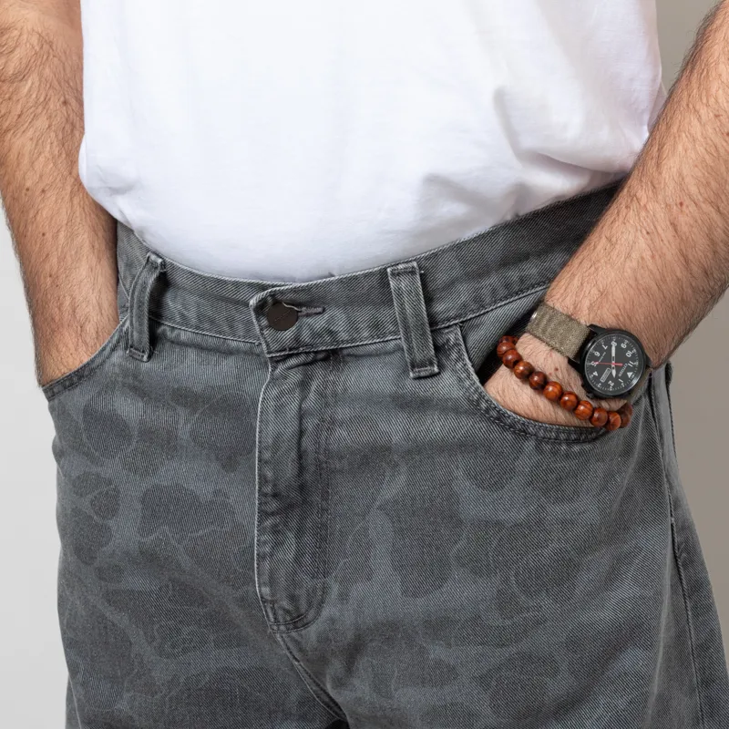 Carhartt WIP Duck Landon Pant Camo Black Heavy Bleached-7