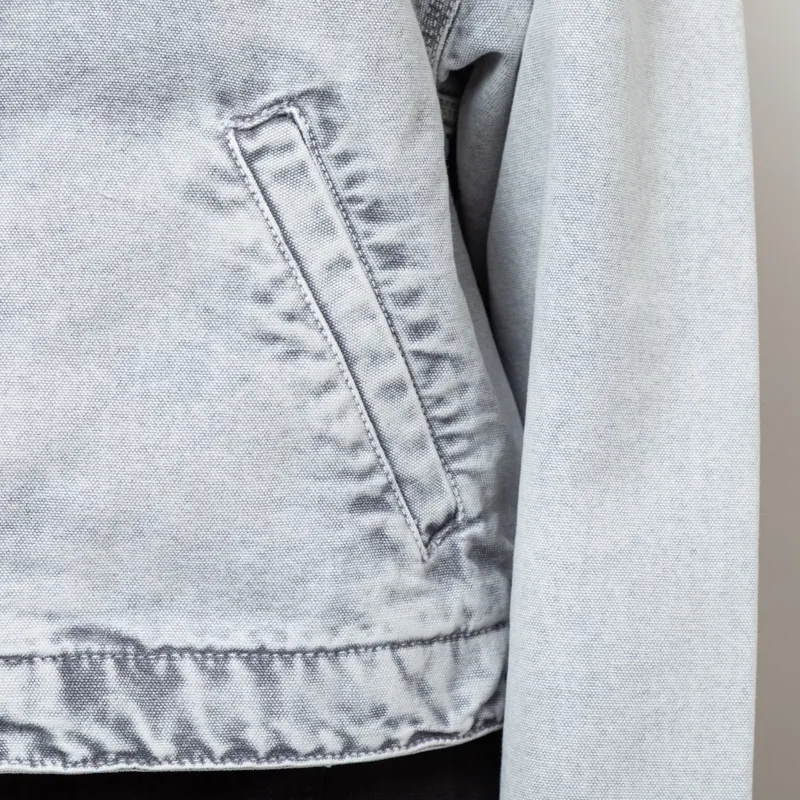 Carhartt WIP Womens Emery Jacket Black Chalk Wash-12