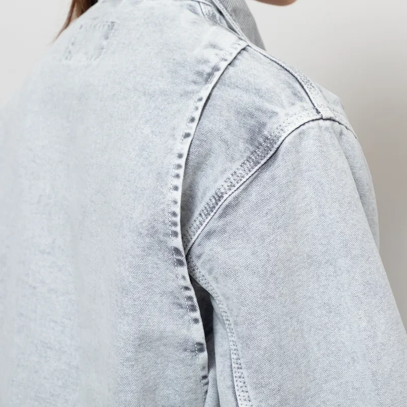 Carhartt WIP Womens Emery Jacket Black Chalk Wash-7