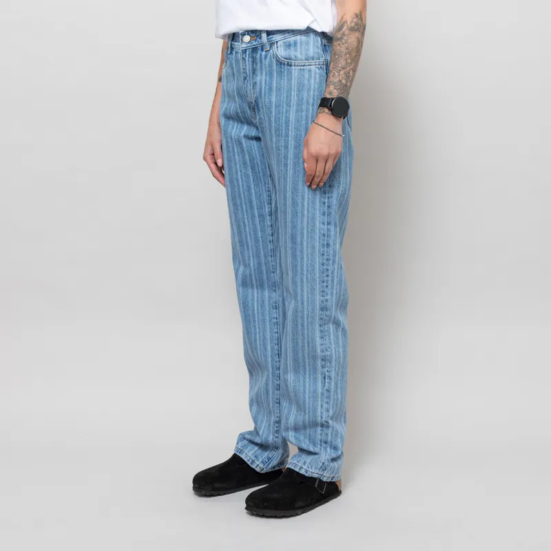 Carhartt WIP Womens Rylan Pant Blue Stone Bleached-3