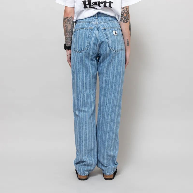 Carhartt WIP Womens Rylan Pant Blue Stone Bleached-5