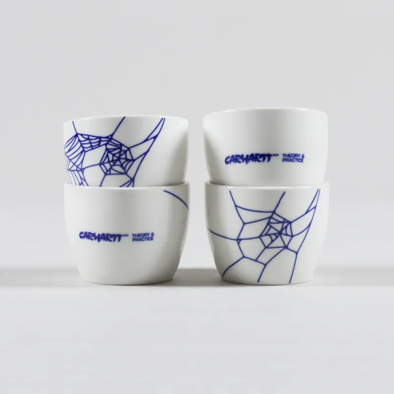 Carhartt WIP Theory and Practice Soba Cup Set White Blue