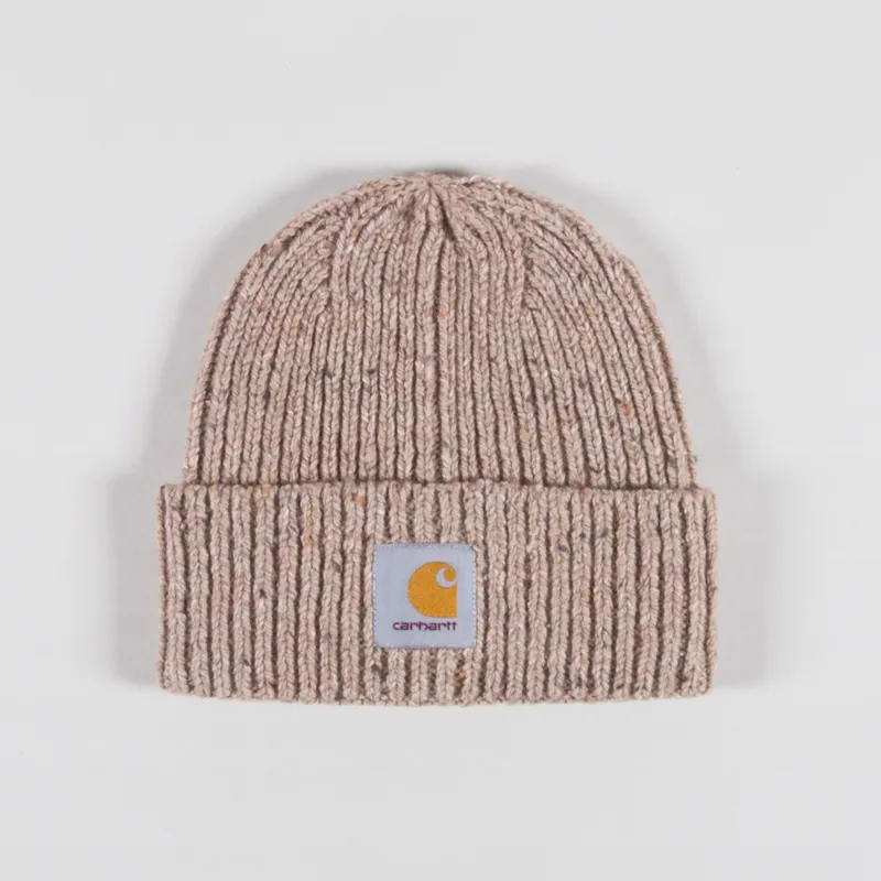 Carhartt WIP Anglistic Beanie Speckled Fleur De Sel