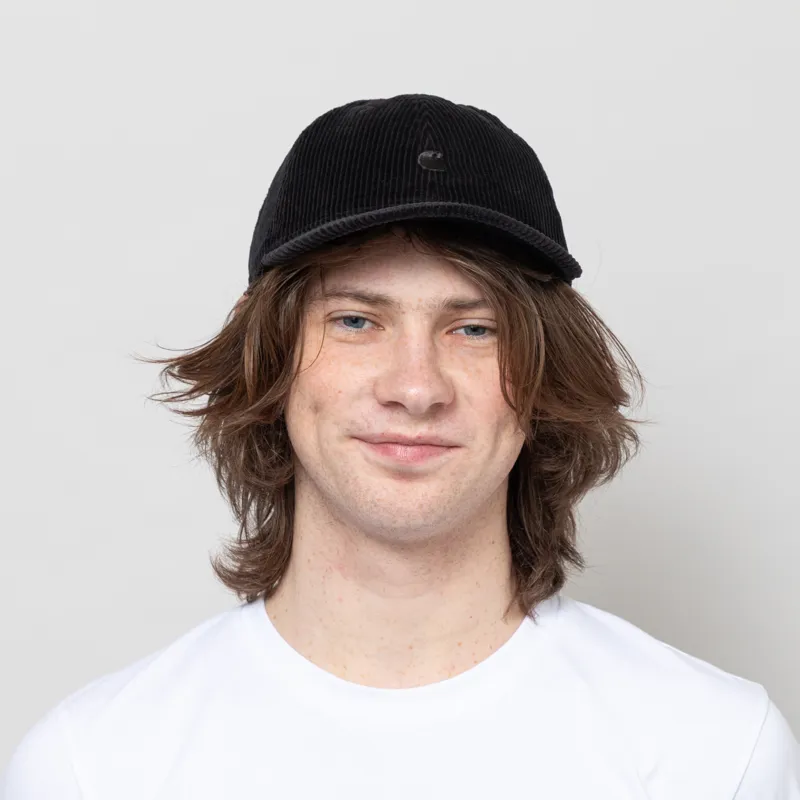 Carhartt WIP Harlem Cap Black-1