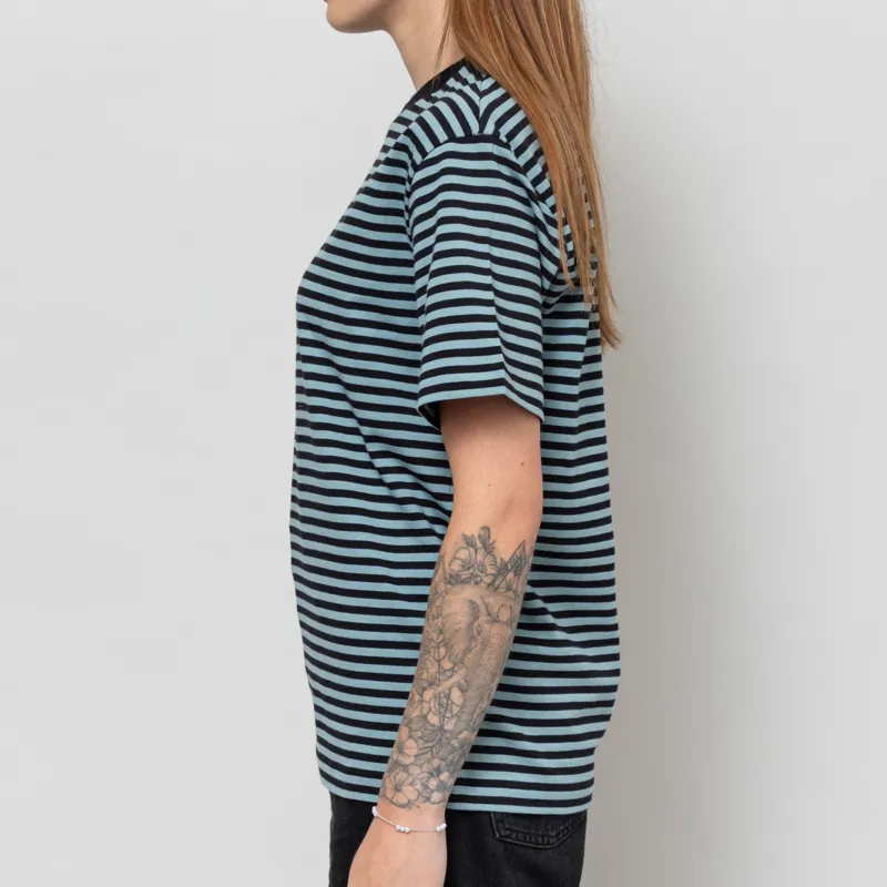 Carhartt WIP Womens Verner T Shirt Black Citadel-2