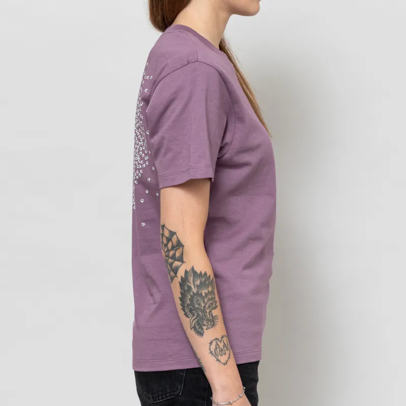 Carhartt WIP Womens Hearts Of Hartts T Shirt Phlox-4