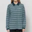 Carhartt WIP Womens Long Sleeve Largo Polo Shirt Deep Lagoon
