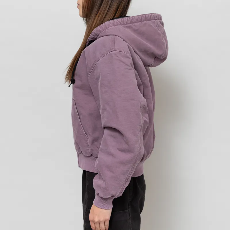 Carhartt WIP Womens OG Active Jacket Phlox Stone Canvas-3