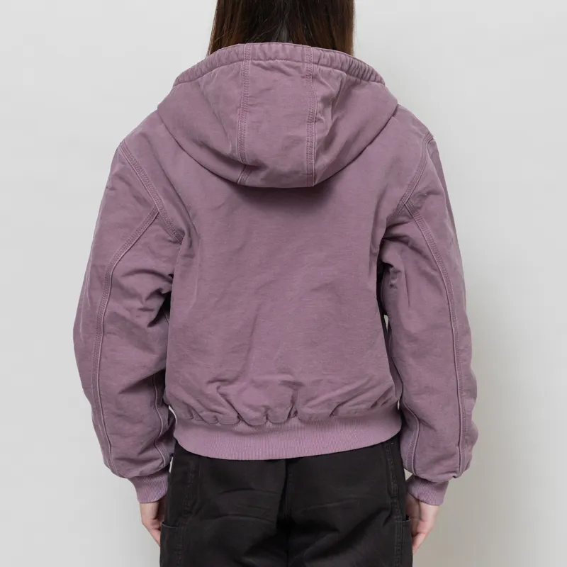 Carhartt WIP Womens OG Active Jacket Phlox Stone Canvas-4