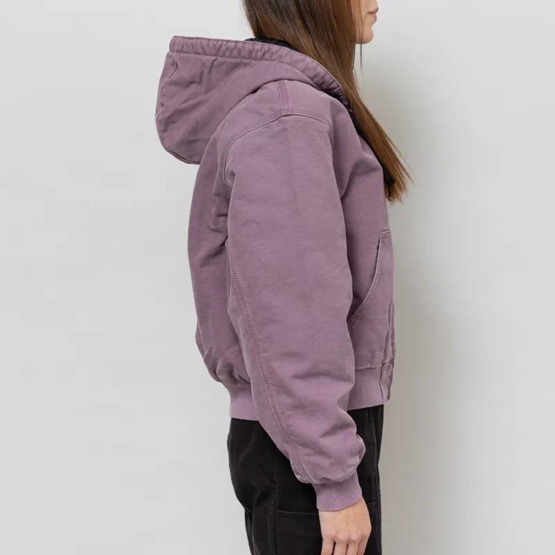 Carhartt WIP Womens OG Active Jacket Phlox Stone Canvas-6