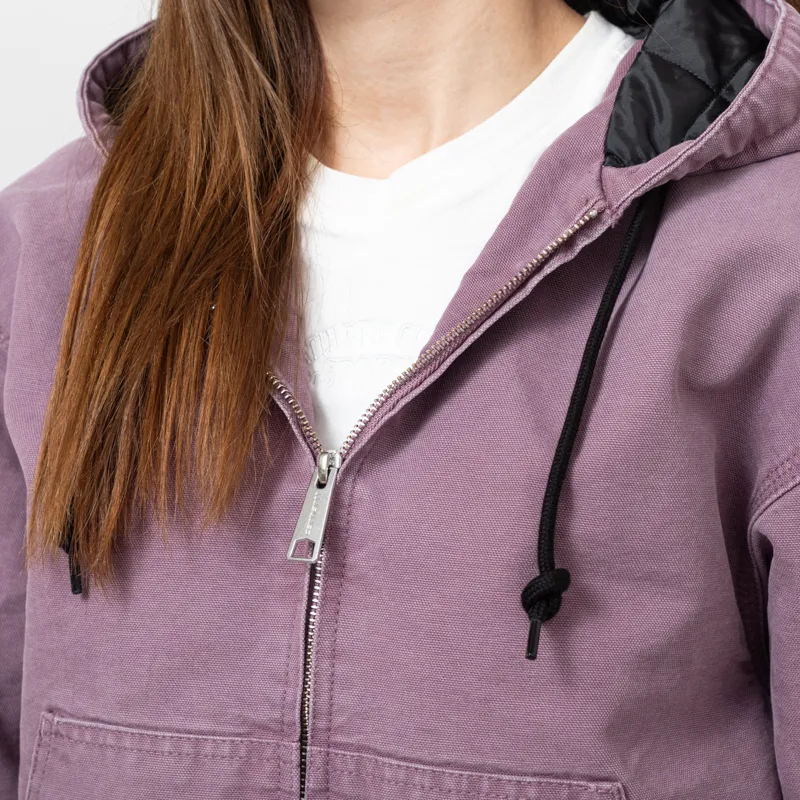 Carhartt WIP Womens OG Active Jacket Phlox Stone Canvas-8