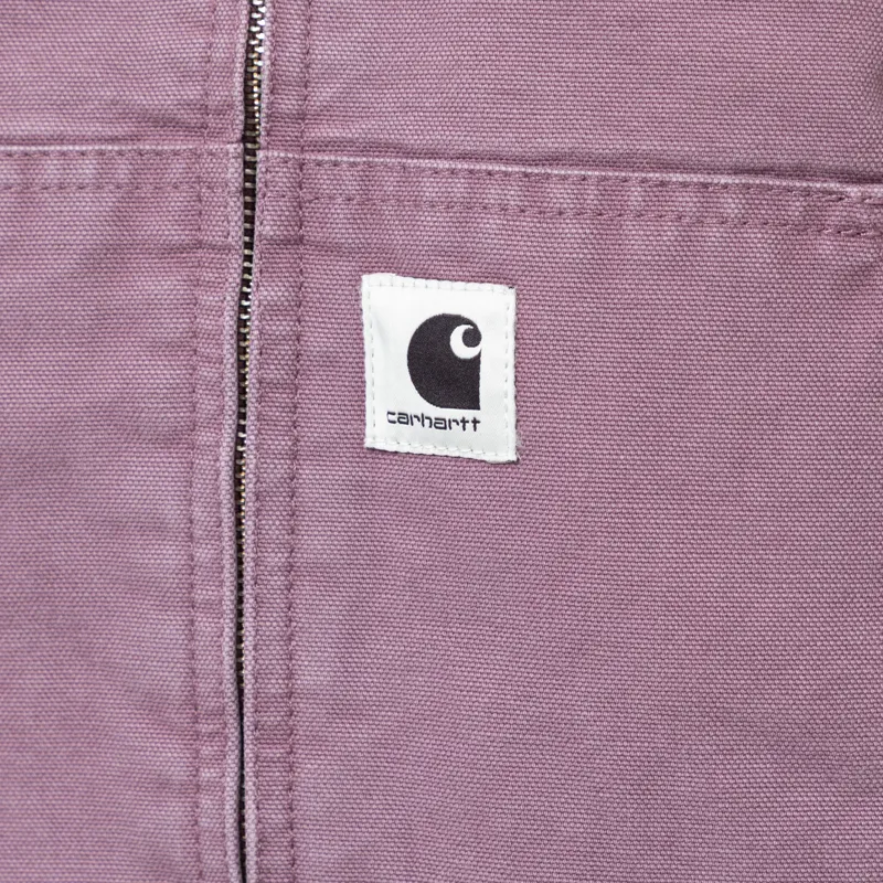 Carhartt WIP Womens OG Active Jacket Phlox Stone Canvas-10