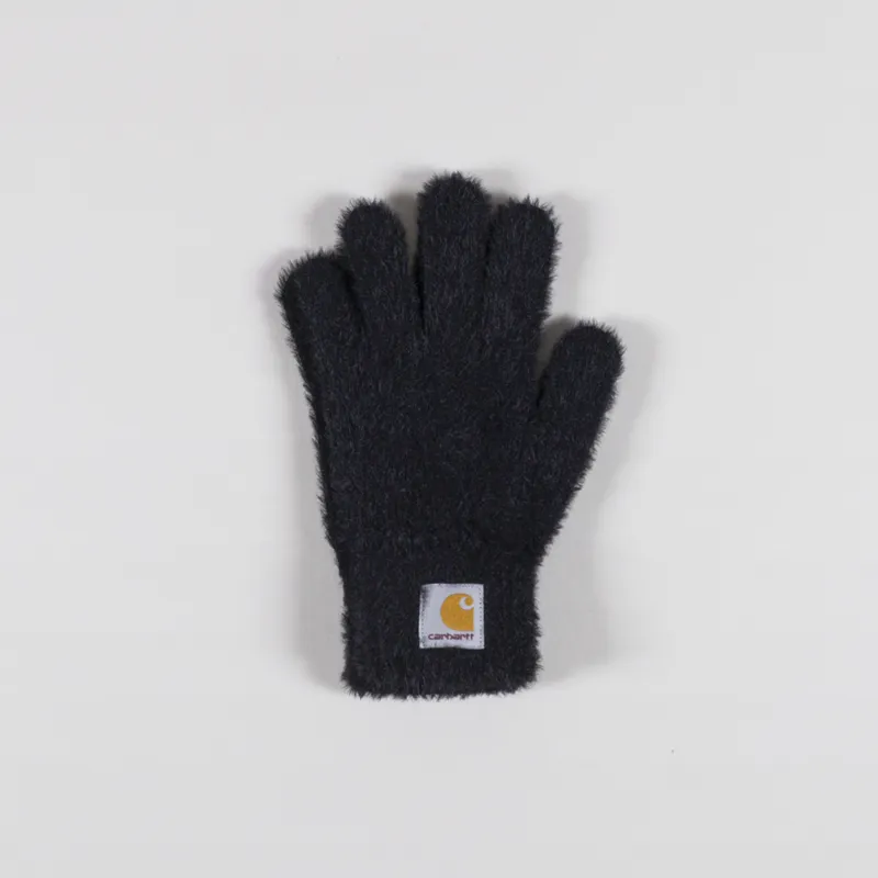 Carhartt WIP Womens Chedda Gloves Black-1