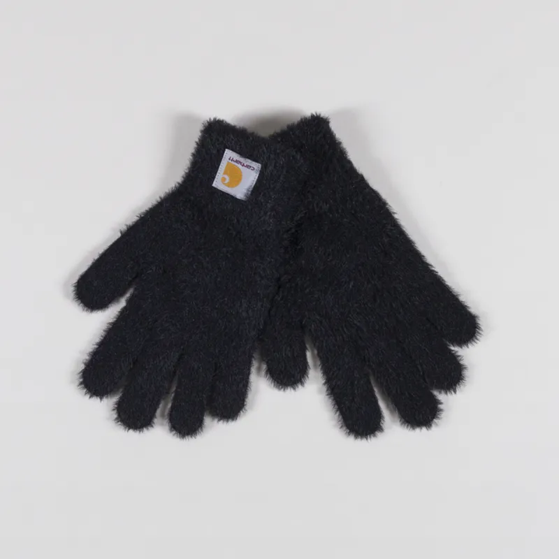 Carhartt WIP Womens Chedda Gloves Black