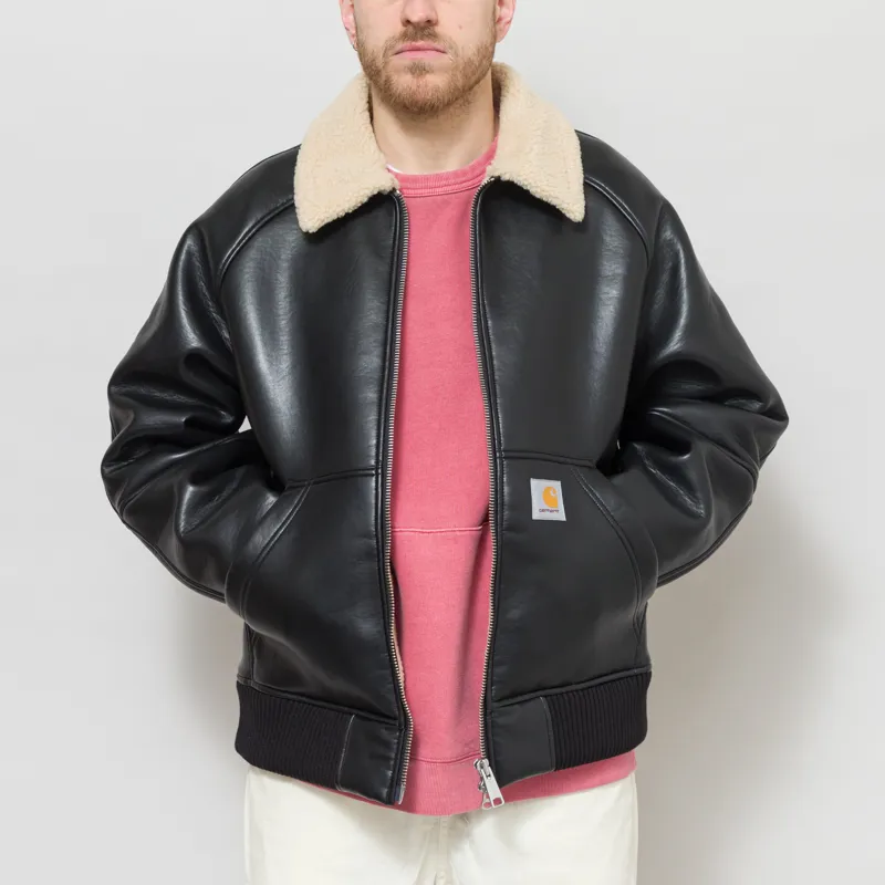 Carhartt WIP Shepton Jacket Black Natural-1