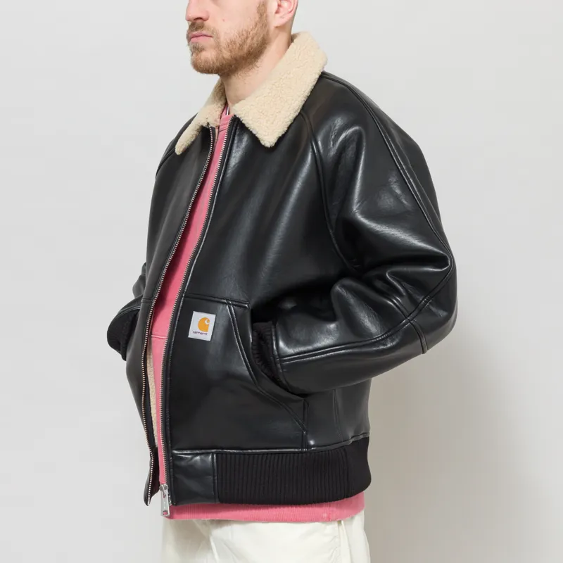 Carhartt WIP Shepton Jacket Black Natural-2