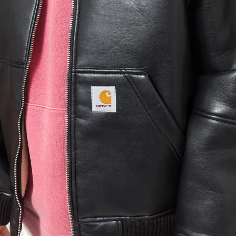 Carhartt WIP Shepton Jacket Black Natural-8