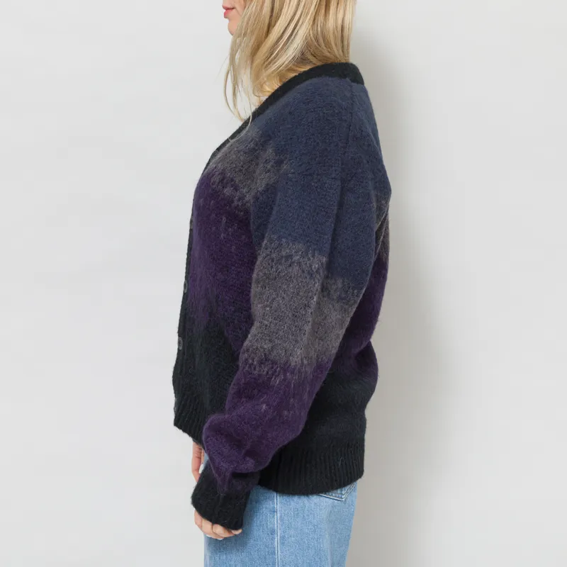 Carhartt WIP Womens Tinley Cardigan Black Stripe-3