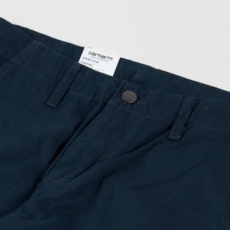 Carhartt WIP Regular Cargo Pant Deep Night Rinsed Columbia Ripstop-7