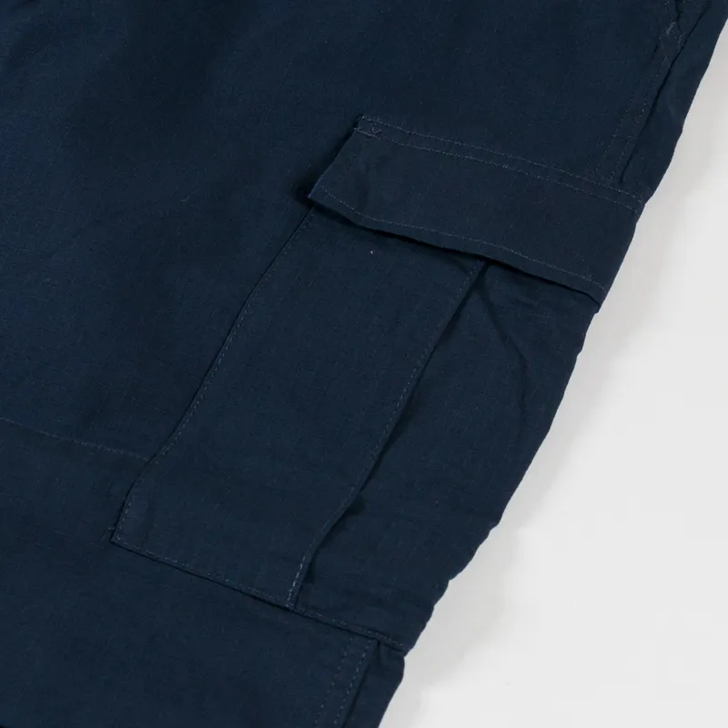 Carhartt WIP Regular Cargo Pant Deep Night Rinsed Columbia Ripstop-10