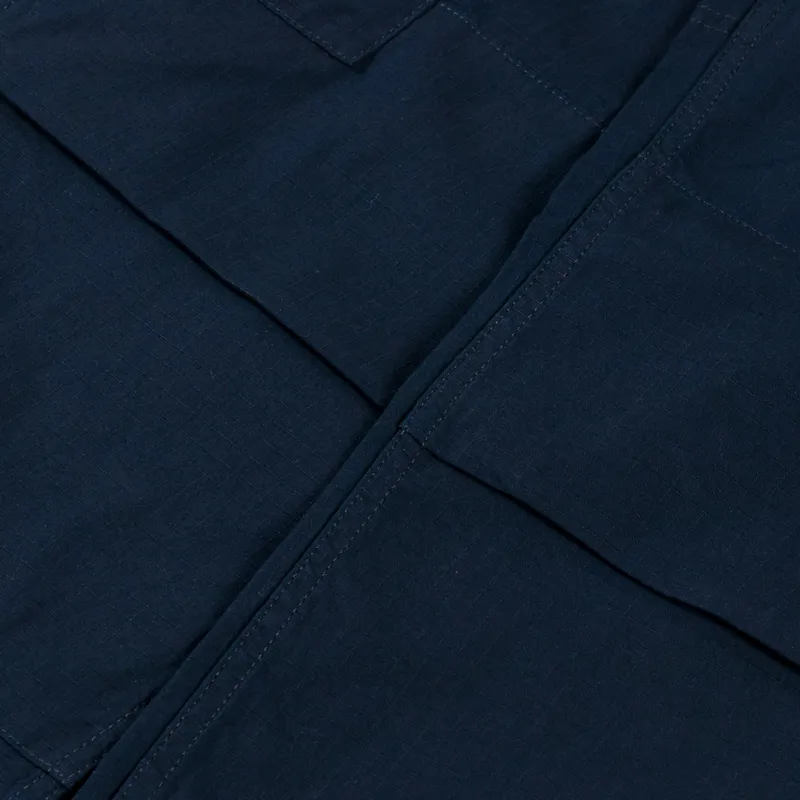 Carhartt WIP Regular Cargo Pant Deep Night Rinsed Columbia Ripstop-9