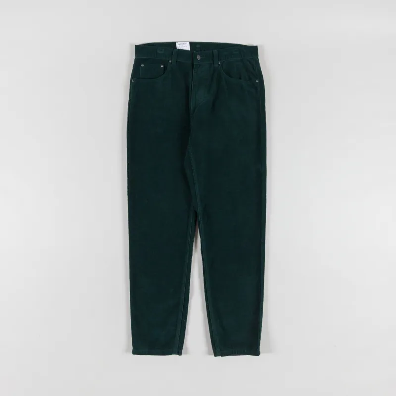 Carhartt WIP Newel Pant Kale Green Ford Corduroy-1