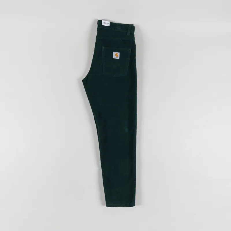 Carhartt WIP Newel Pant Kale Green Ford Corduroy-2