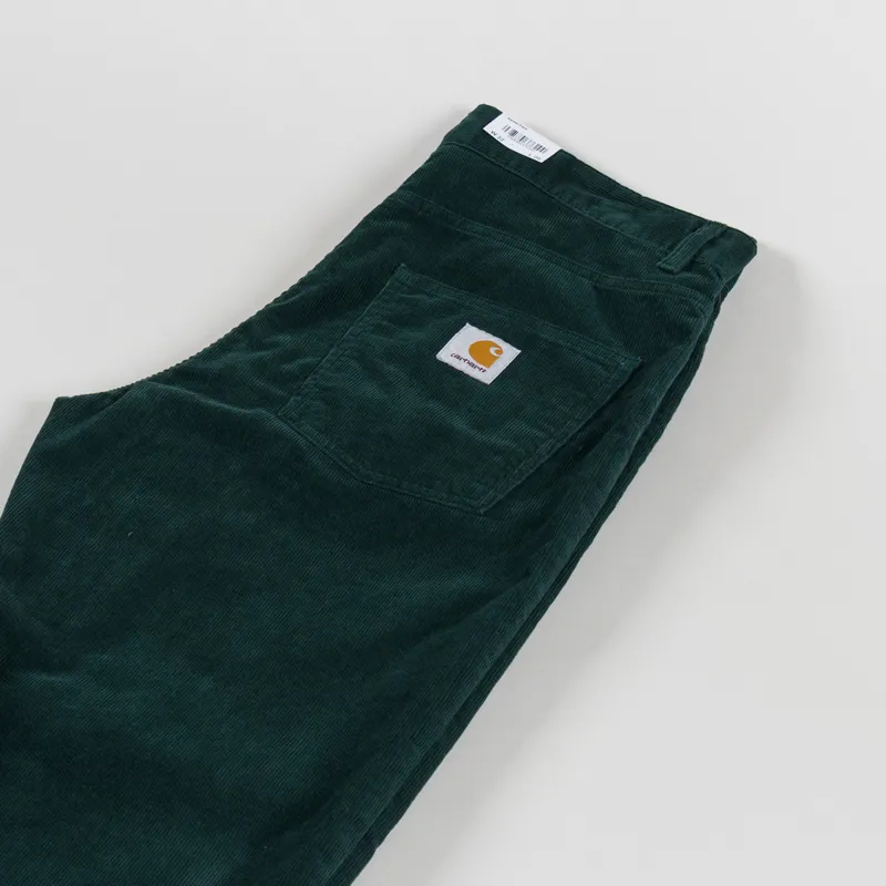 Carhartt WIP Newel Pant Kale Green Ford Corduroy-5