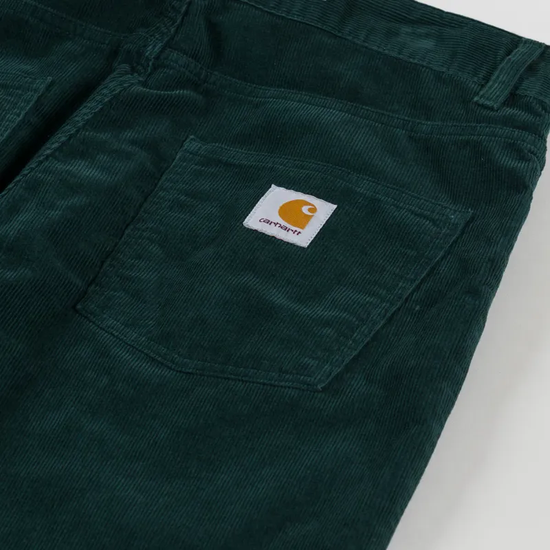 Carhartt WIP Newel Pant Kale Green Ford Corduroy-7