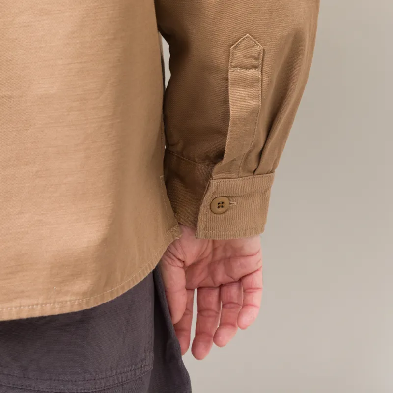 Carhartt WIP Kelly Shirt Jac Peanut-11