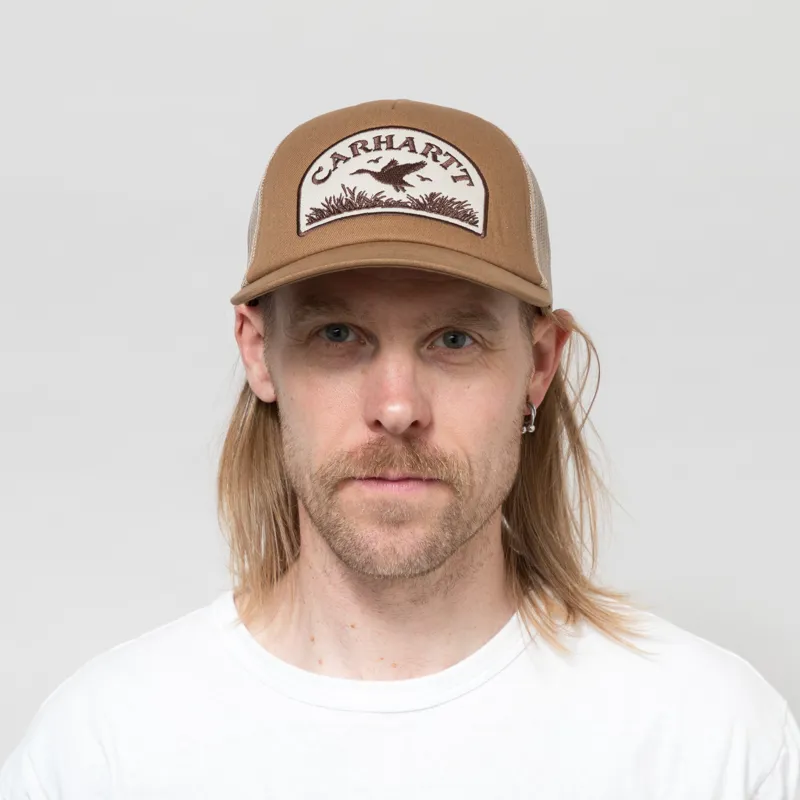 Carhartt WIP Take Off Trucker Cap Stone-1